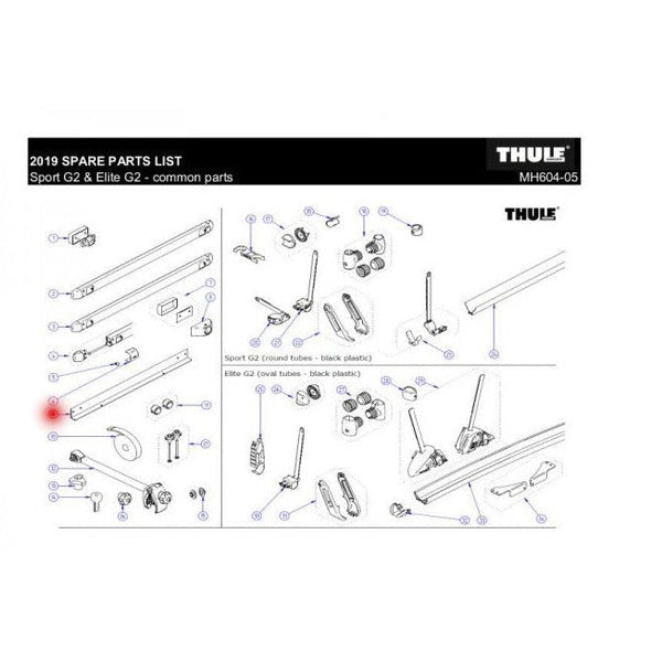 Thule Tragrahmenprofil Sport Ducato für SportG2/EliteG2 - Campingfrosch