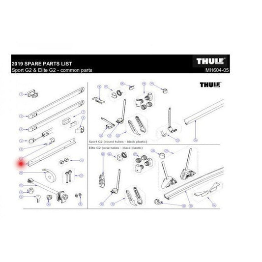 Thule Tragrahmenprofil Sport Ducato für SportG2/EliteG2 - Campingfrosch