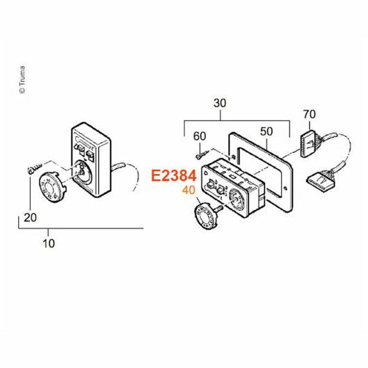 Truma Bediengriff E4000 - Campingfrosch
