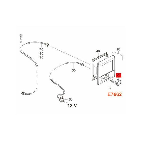 Truma Drehknopf CP plus - Campingfrosch
