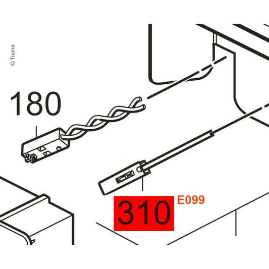 Truma Flachsteckhülse 2,8mm - Campingfrosch
