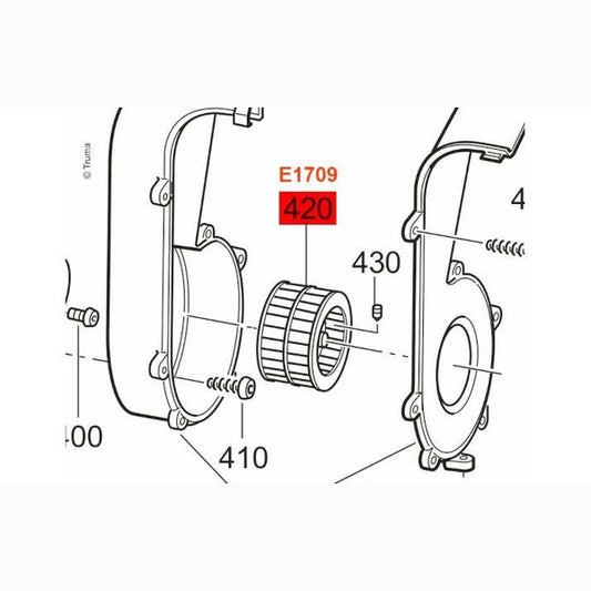 Truma Ventilatorrad - Campingfrosch